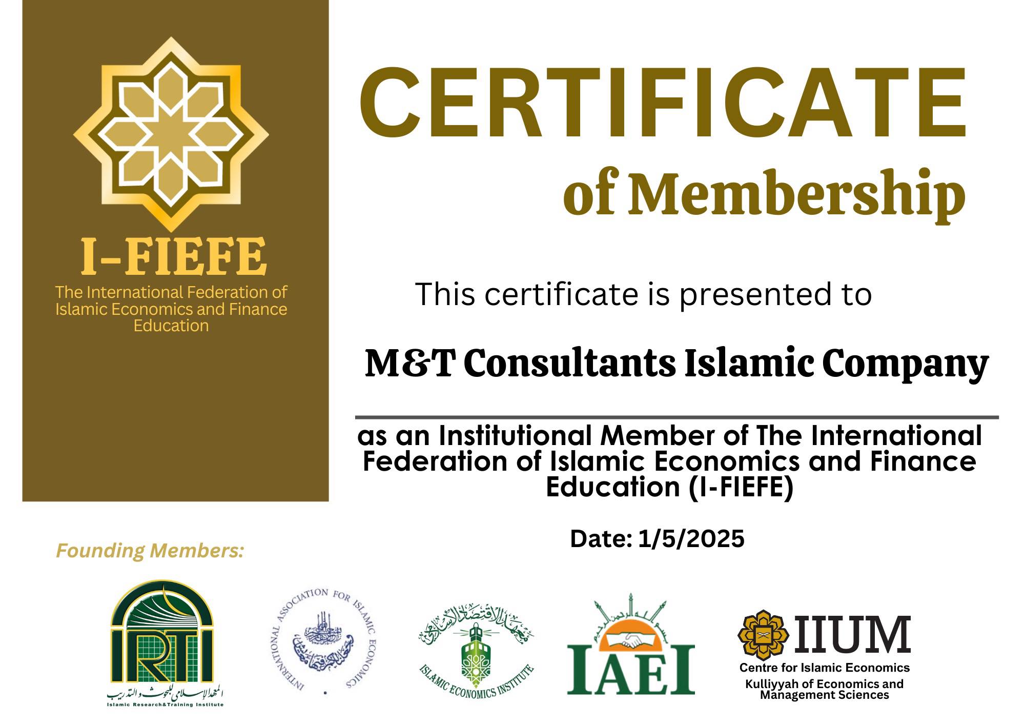 I-FIEFE Membership