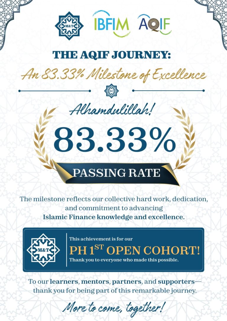 83.33% passing rate for M&T’s PH 1st AQIF Open Cohort