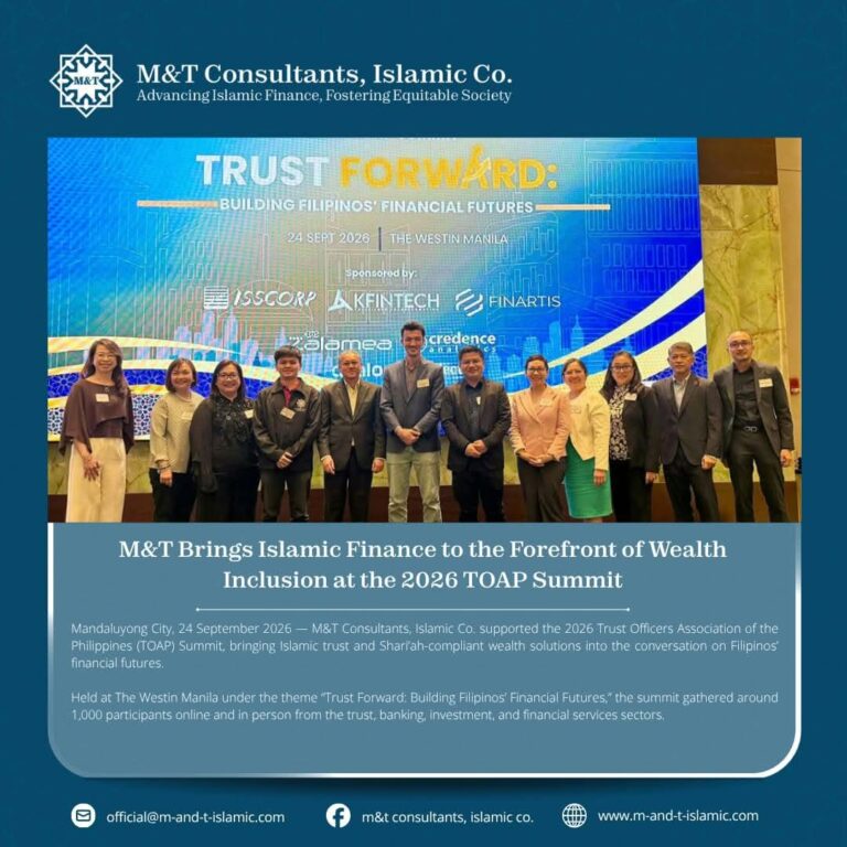 M&T Brings Islamic Finance to the Forefront of Wealth Inclusion at the 2026 TOAP Summit
